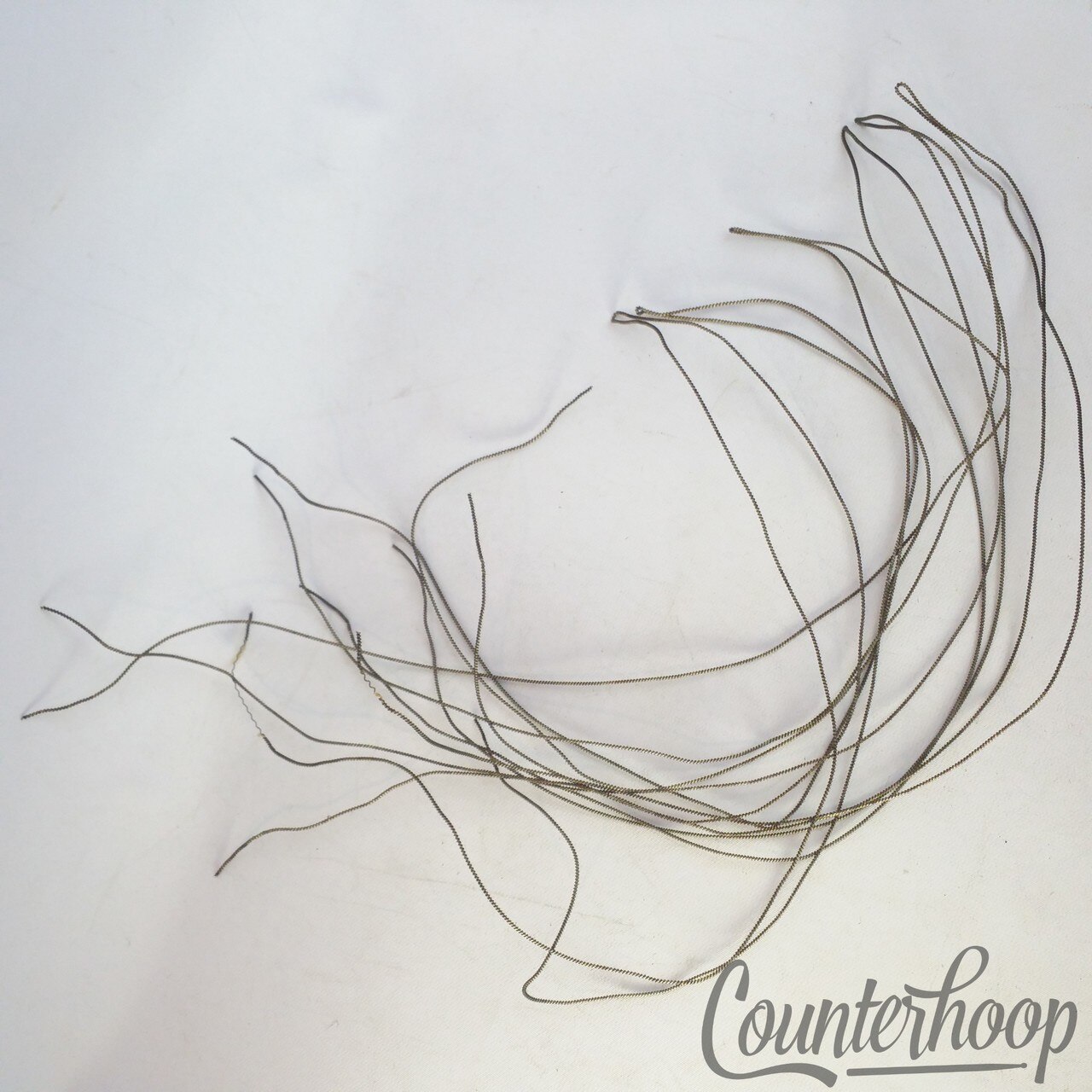 Gretsch 16" 12-Strand Snare Drum Coiled Metal over Cloth Wires Vintage 20s USA* — main photograph