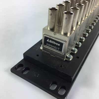 Bittree Patchbay 2WTHD LOW DENSITY STANDARD WECO, 2X26, 2 RU - PAINT FRONT image 11