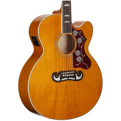 Epiphone J-200 Studio EC, Natural, with Gig Bag image 1