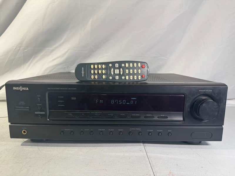 Insignia NS-R2000 Receiver HiFi Stereo Vintage 2 Channel Radio Phono Home Audio image 1