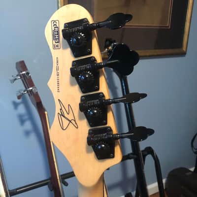 Dean  Eric Bass Signature Hillsboro In Rare Metallic Gold 2012 image 4