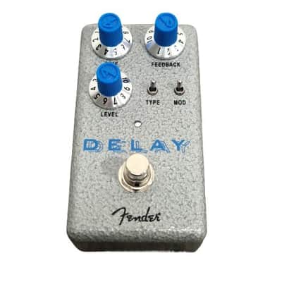 Fender Hammertone Delay Effects Pedal - Grey – Delay Pedal - Excellent imagen 1