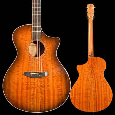 Breedlove Oregon Concerto Bourbon CE Myrtlewood/Myrtlewood w/ Case - Used image 1