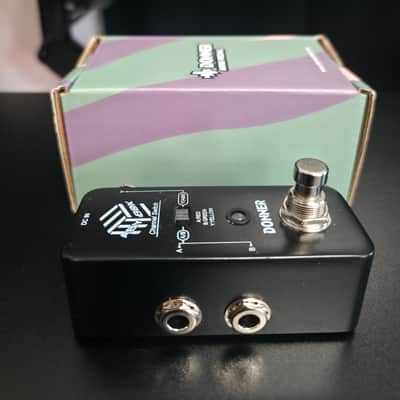 New Donner ABY Box Guitar Effect Pedal True Bypass Line Selector AB Switch image 4