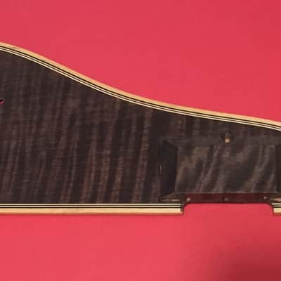 Vintage Heritage Johnny Smith Archtop Flame Maple Wood Pickguard Guitar image 3