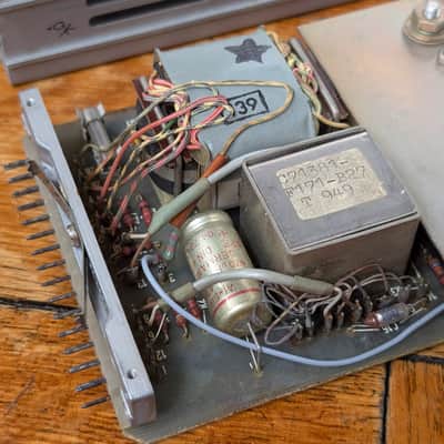 With audio demo: 1960s Siemens V274 mic preamp: 16 .. 48dB gain - recapped, full plug & play! image 8