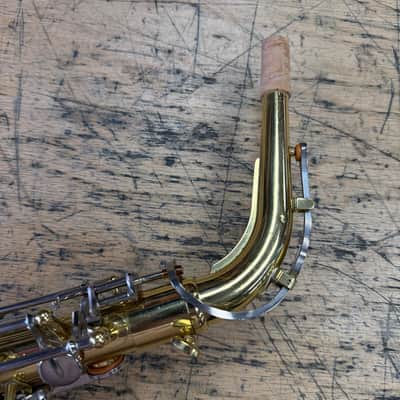 Used Yamaha YAS-23 Alto Sax Saxophone with Case Mouthpiece Neck Strap Just Serviced image 3