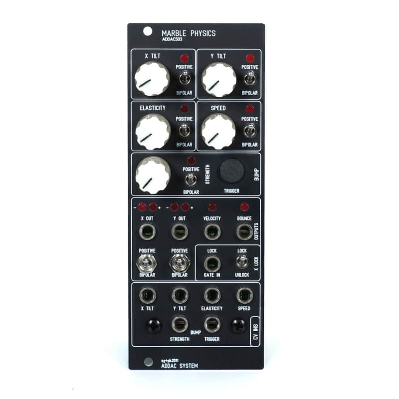 ADDAC System ADDAC503 Marble Physics 2011 - Black image 1