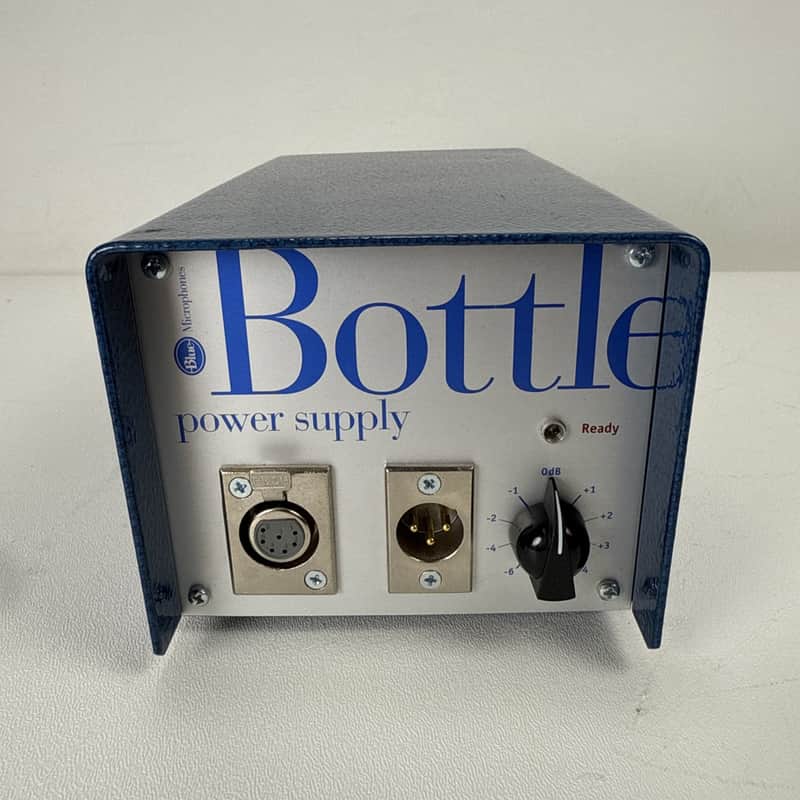 Blue Bottle Microphone Power Supply + 7-Pin Cable AUTHENTIC – Tested, Working image 1