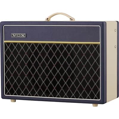 VOX  AC15 Custom 15W 1x12 Limited-Edition Tube Guitar Combo Amp  New - Blue/Cream image 3