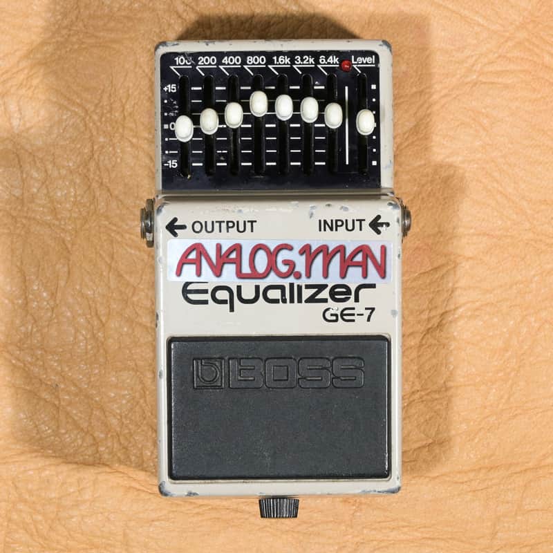 ANALOGMAN Boss GE-7 Pro Mod - MIJ Japan Black Label Equalizer EQ Pedal - 0311 image 1