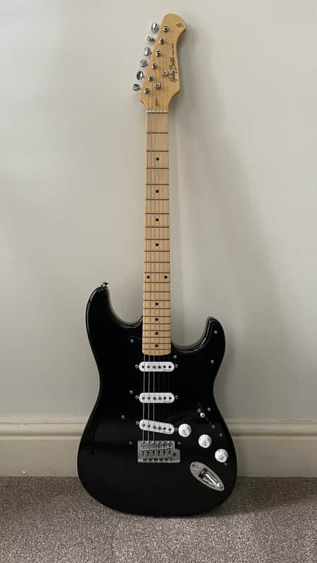 Harley Benton ST-57DG Tribute 2020s - Black image 1