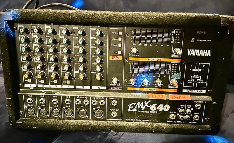 Yamaha EMX 640 Mid 2000s - Black image 1