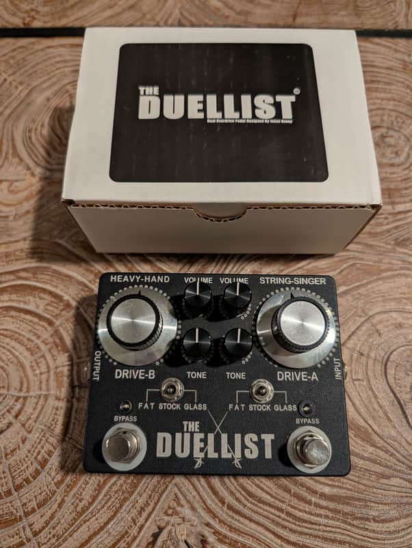 King Tone Guitar The Duellist V1 with Side Jacks