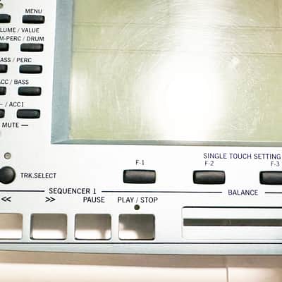 KORG PA50 Synthesizer LCD Display with a Bezel Assembly. Works Great ! image 5