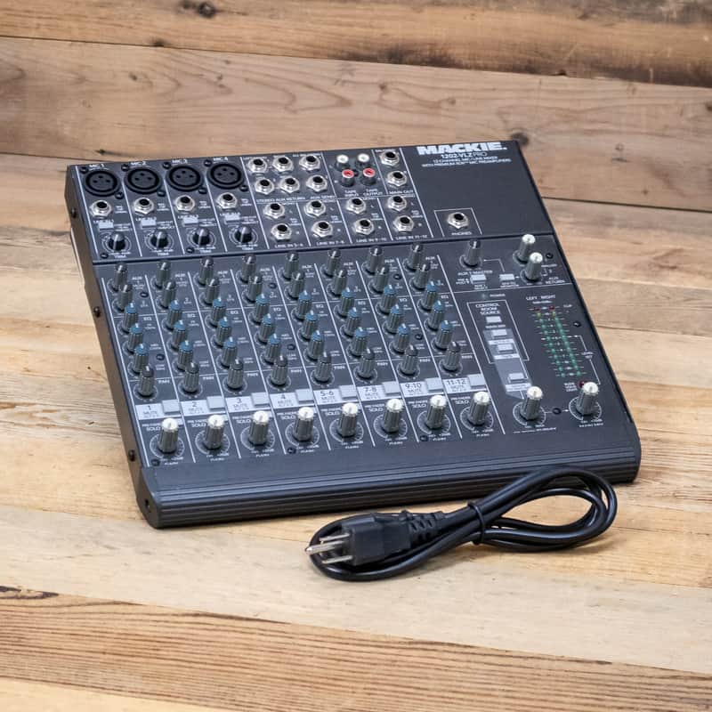 Mackie 1202 VLZ Pro Compact 12-Channel Mixer Mixing Console Live Band U286981 image 1