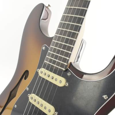 Fender Suona Stratocaster Thinline 2024 Violin Burst image 6