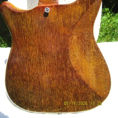 Gibson Epiphone Wilshire Guitar, 1965, Rare Red Fox Finish, 2 Mini HB Pickups. Case, All Original image 11