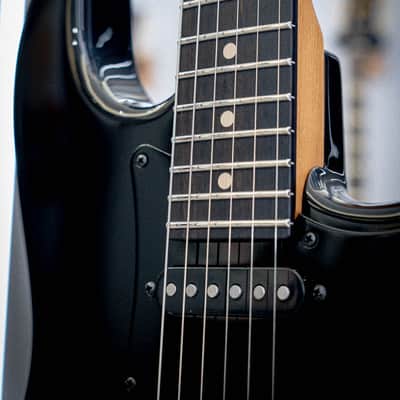 Suhr Custom S John Suhr Signature All Black Stealth HSS SSCII image 6