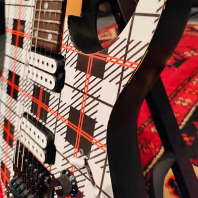 Ibanez RG560 Blues Saraceno 1992 White Plaid Included Hard Case image 17