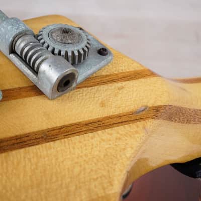 Fernandes BO-50 Bass MIJ 1970s Natural Neck-Through Vintage Made in Japan w/ Bag image 20