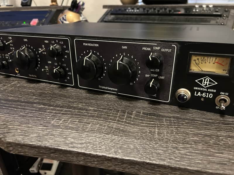 Universal Audio LA-610 Bill Putnam Jr. Signature Edition 2000s - Black image 1
