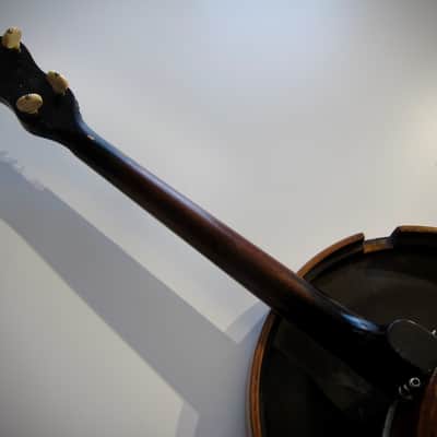 Gibson Tenor Banjo Model TB-1 Four String with Resonator Circa-1925-Dark Sunburst image 20