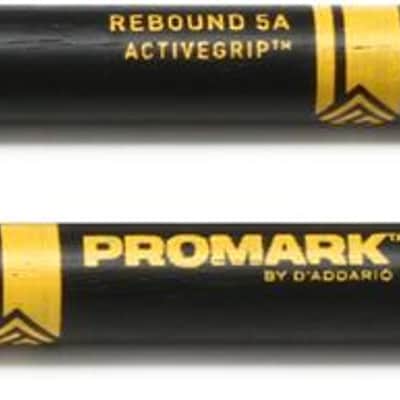 Promark Rebound Drumsticks with ActiveGrip - 5A image 1