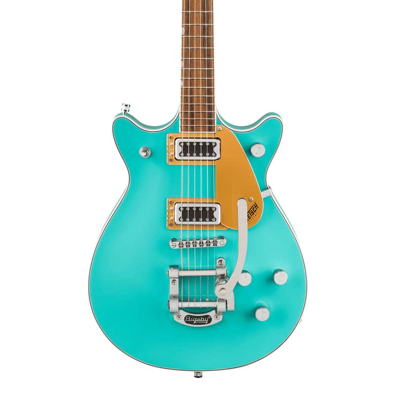 Mint Gretsch Electromatic Double Jet FT Caicos Green w/bigsby image 1
