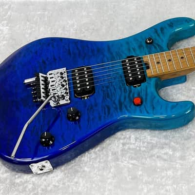EVH 5150 SERIES GUITAR DELUXE QUILTED MAPLE / PACIFIC DRIFT image 1