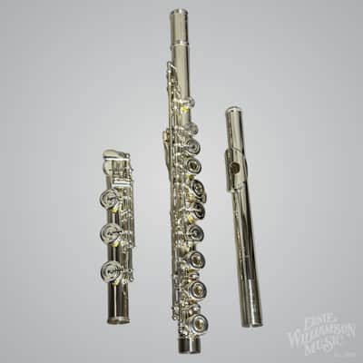 Yamaha YFL-362HY Flute B Foot Silver Plated Body image 2