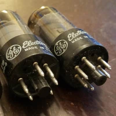 G.E ONE (1) 6V6GT Beam Power tNOS AT1000 TESTED Vacuum Tubes 6V6 Audio 1959-1970 image 8