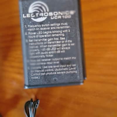 Lectrosonics 🎤 Lectrosonics LMa Transmitter + UCR100 Receiver Wireless UHF Set | Block 21 | Made in USA image 4