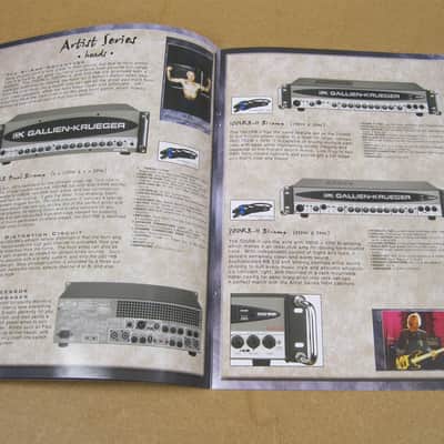 Gallien-Krueger Amplifiers Catalog 2003 image 3