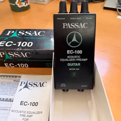 1990s Passac EC-100 Acoustic Equalizer Preamp Great Shape image 2