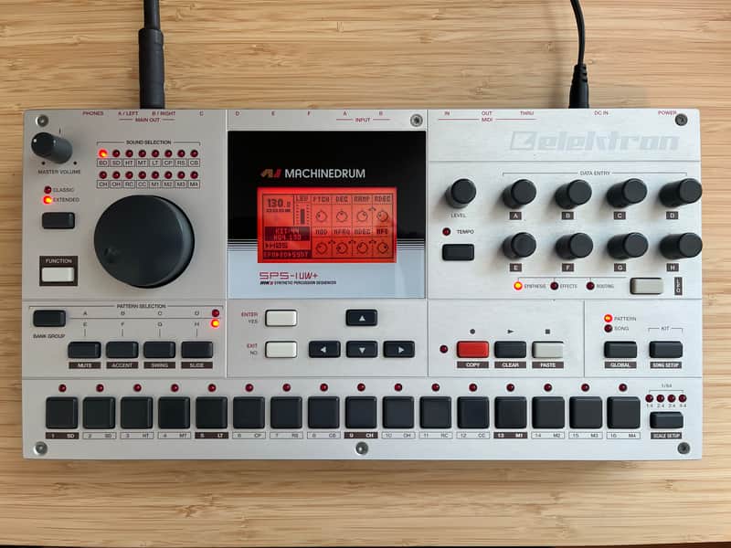 Elektron Machinedrum SPS-1UW+ MKII 2010s - Silver image 1