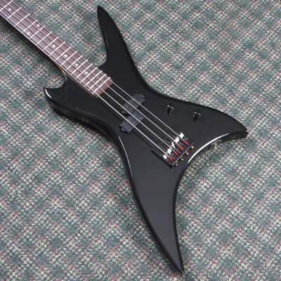 1990s BC Rich Platinum Series Stealth Bass Black! w/B.C. Rich Coffin Case image 1