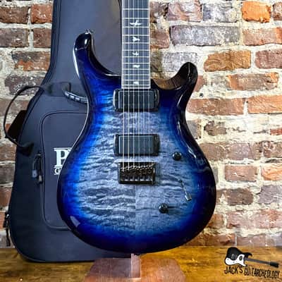 PRS SE Mark Holcomb Signature Electric Guitar w/GB (2020s - Blueburst)
