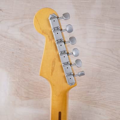 Fender ST57-90 Stratocaster '57 Reissue MIJ 1989 Sunburst Lacquer Finish USA PUs Japan w/ Hard Case image 22