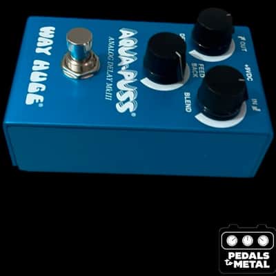 Way Huge WM71 Smalls Aqua-Puss Analog Delay MkIII 2018 - Present - Blue - X18713 image 4