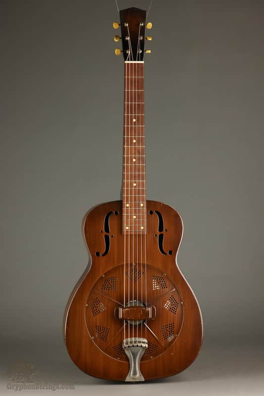 1937 National Duolian Squareneck Resonator Guitar image 1
