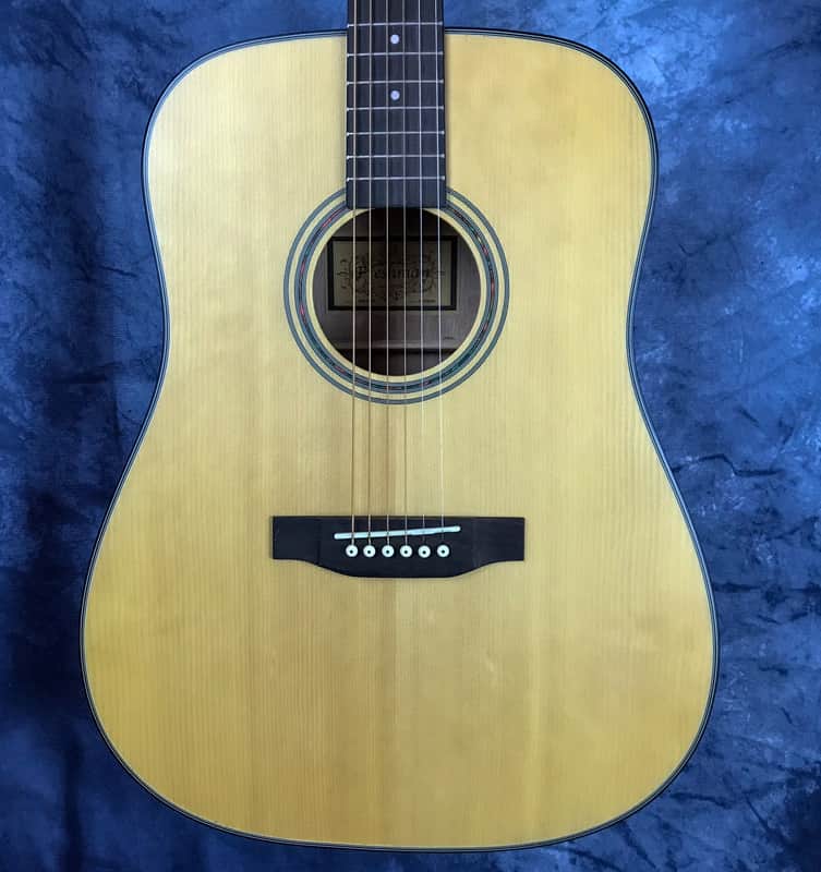 Freshman Acoustic Solid Spruce Top Dreadnaught FA1DN(S) image 1