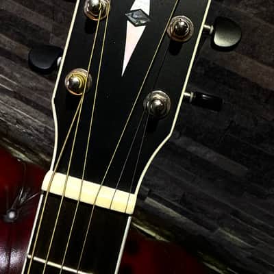 Cort GA5F-BW NS Grand Regal Series Solid Red Cedar/Australian Blackwood Grand Auditorium Cutaway with Electronics - Natural Satin image 7