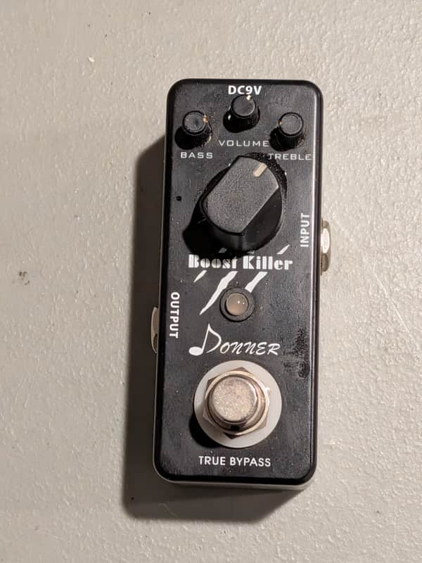 Donner Boost Killer 2010s - Black image 1