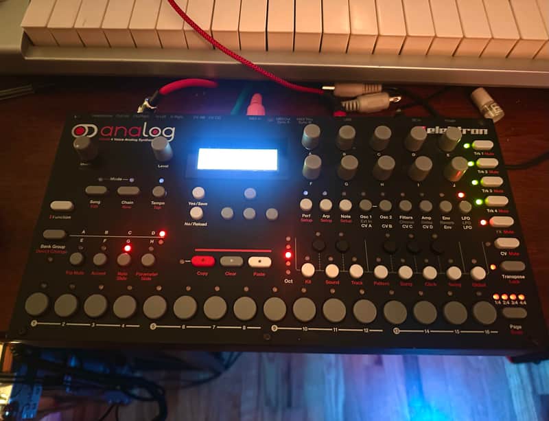 Elektron Analog Four 4-Voice Analog Synthesizer | Reverb