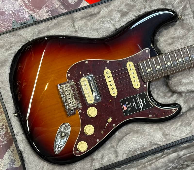 Fender American Professional II Stratocaster HSS RW 2022 3 Tone Sunburst New Unplayed Auth Dealer 8lb3oz #015 image 1
