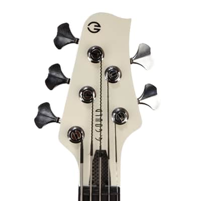 Reverb 3 -Day Sale! G. Gould GGi5 Gloss White Matching Headstock - #1252 - 8.9 pounds image 9