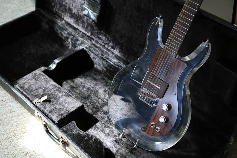 AMPEG ADA6 Dan Armstrong 1969 Plexiglass Lucite Guitar image 1