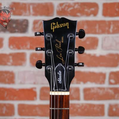 Gibson Les Paul Studio Plain Maple Top Transparent Red 1999 w/OHSC image 9