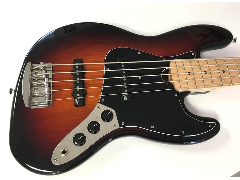 Roscoe Classic 5JJ Bass, Tobacco Sunburst, Maple. image 1